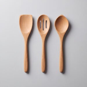 Oiled Beech Spoon Set
